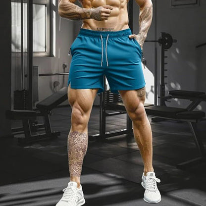 🩳Pánské rychleschnoucí sportovní kalhoty (s kapsami na zip)