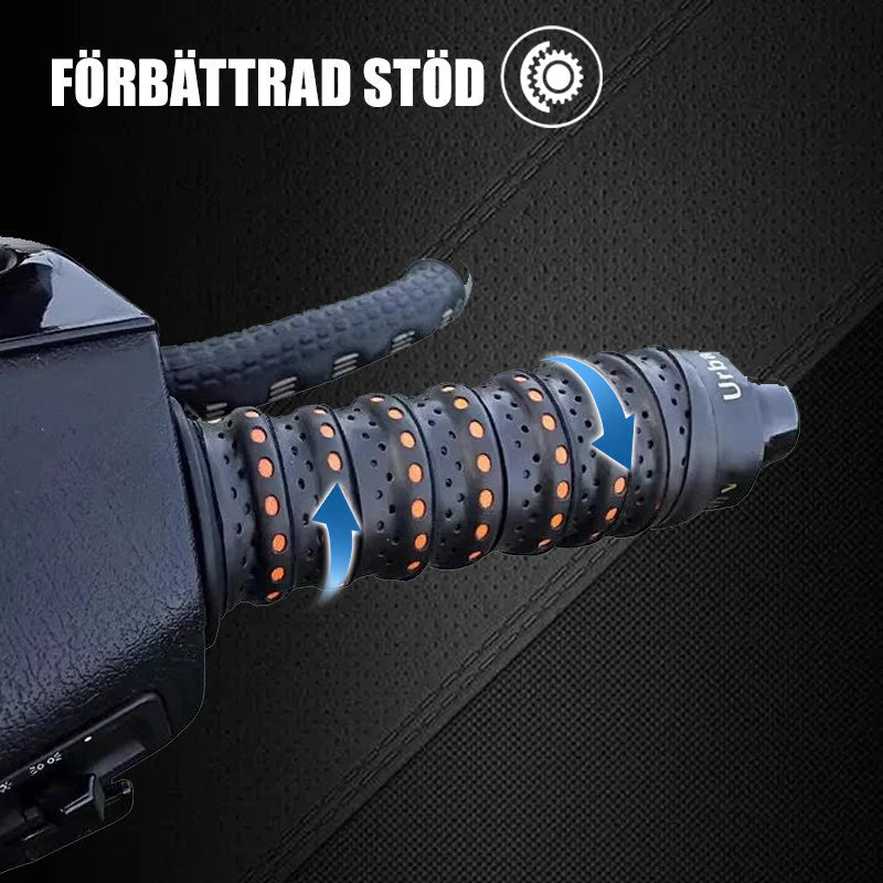 Protiskluzová měkká silikonová páska na řídítka motocyklu