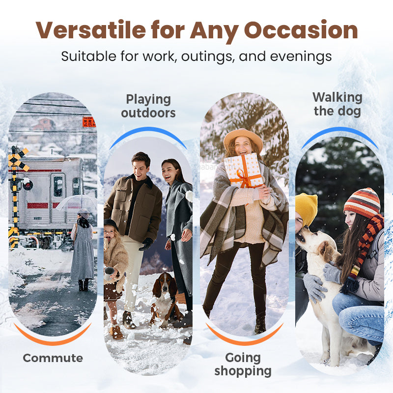 🔥 Žhavý výprodej – sleva 50 % – Dámské kotníkové boty na hrubém podpatku: Silné, teplé a odolné