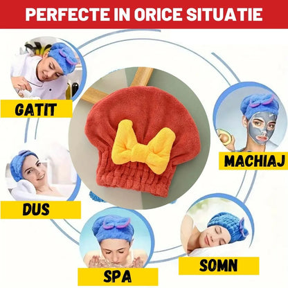 SUŠÍCÍ RUČNÍKY NA VLASY