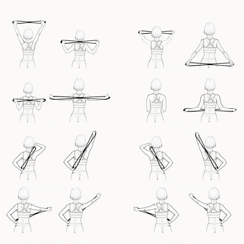 Odporové pásy pro fitness