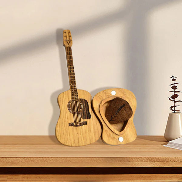 Dřevěné trsátko na akustickou kytaru🎸