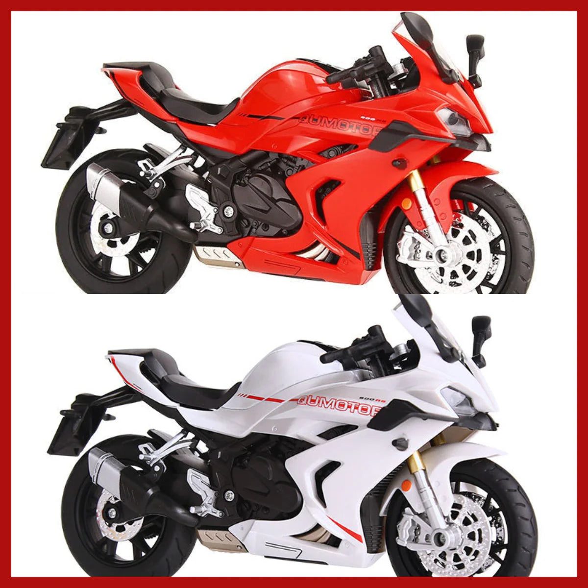 Model motocyklu v měřítku 1:12
