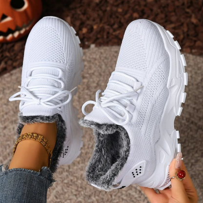 🔥Last Day Promotion 50% OFF - Women's plush cotton sneakers
