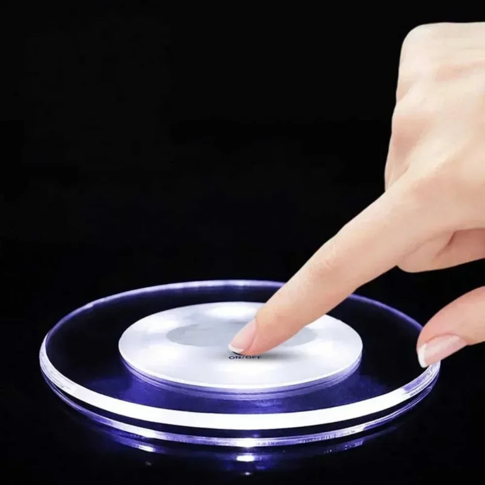 LED blikající horská dráha