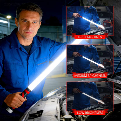 Flexibilní LED svítilna – Profesionální pracovní světlo pro mechaniky, opravy aut a těsné prostory
