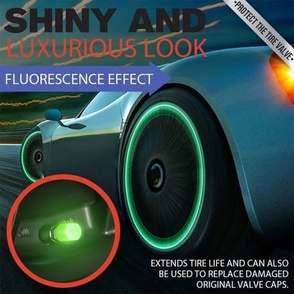 FLUORESCENTNÍ KRYTKY VENTILKŮ PNEUMATIK 🚗  🚗  🚗