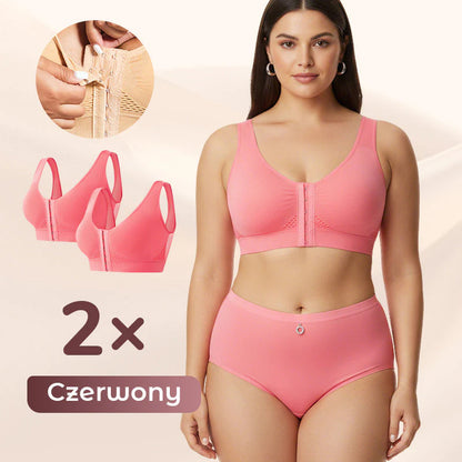 Dámská podprsenka bez kostic s předním zapínáním👙