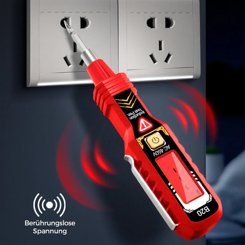 Bezkontaktní zkoušečka napětí s LCD displejem⚡