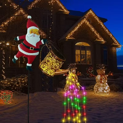 🎄Vánoční speciální nabídka 49% 🎅 Solární lampa do čajníku ve tvaru Santa Clause