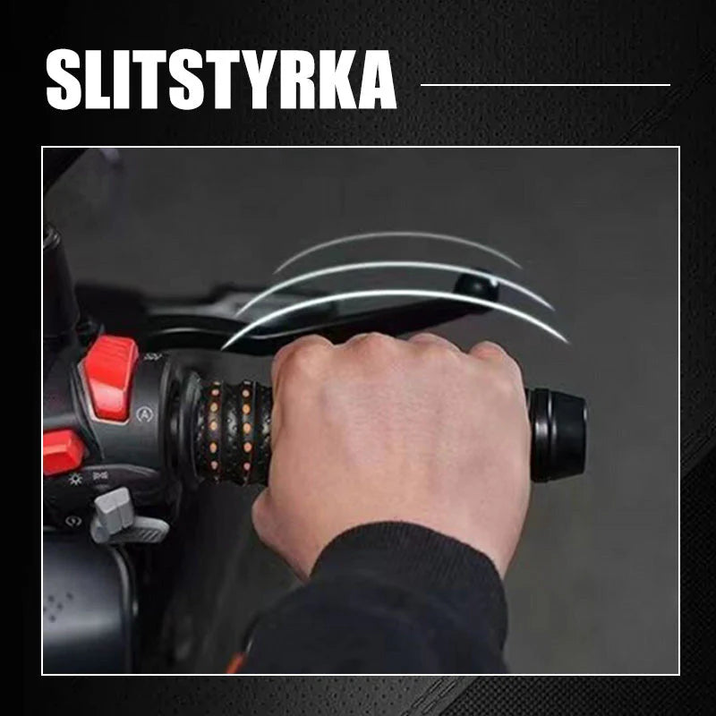 Protiskluzová měkká silikonová páska na řídítka motocyklu