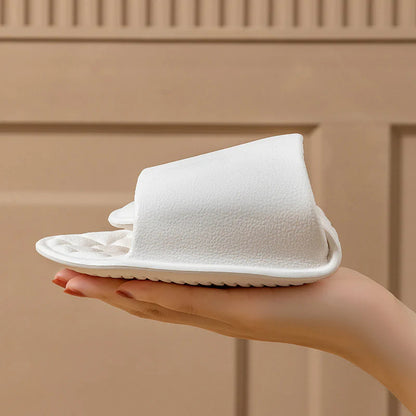 Skládací, protiskluzové jednorázové sprchové pantofle