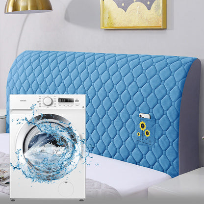 ⏳Časově omezená sleva 50%💥Potah na čelo postele s elastickým polstrováním