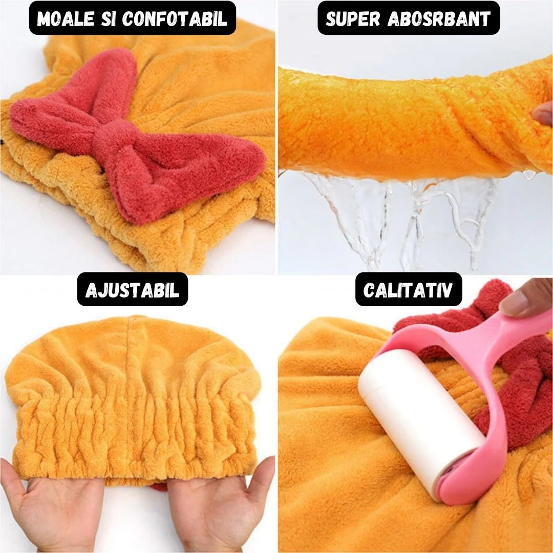 SUŠÍCÍ RUČNÍKY NA VLASY