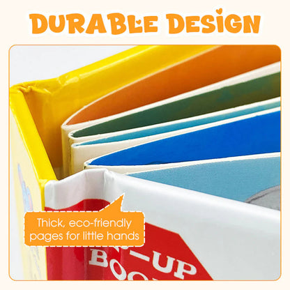 🔥  🔥 3D vyskakovací kniha pro děti se zvířaty