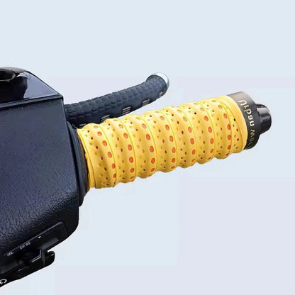 Protiskluzová měkká silikonová páska na řídítka motocyklu