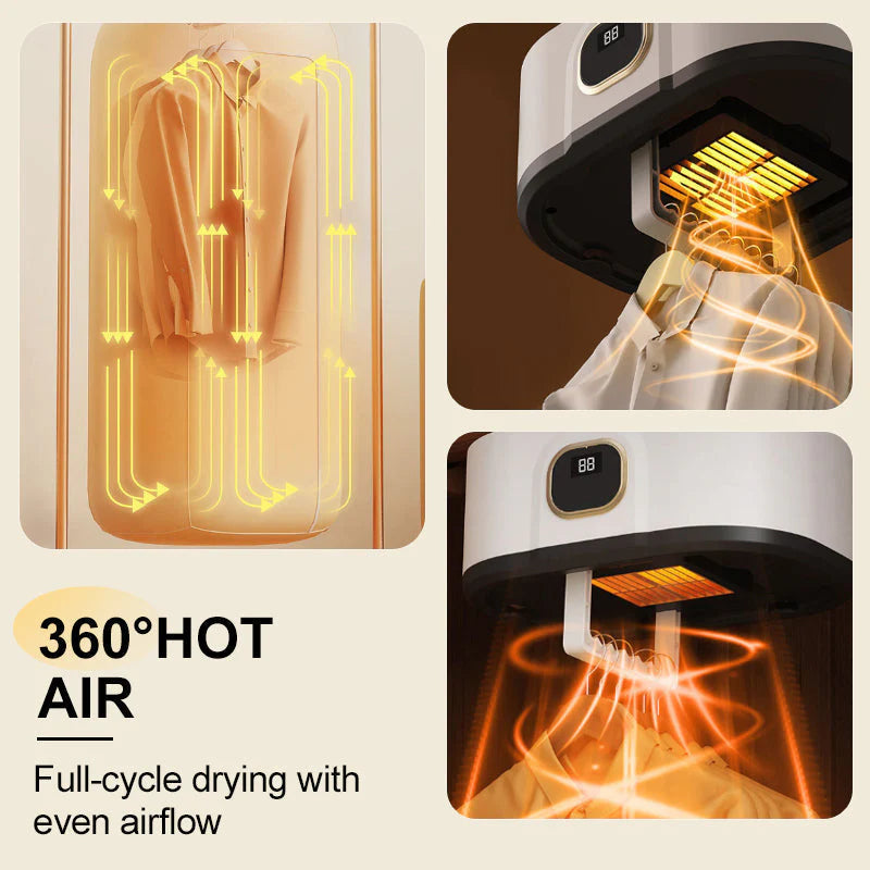 🔥 🔥Přenosná, skládací mini sušička🌞