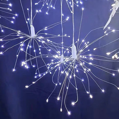 LED ohňostroje z měděného drátu