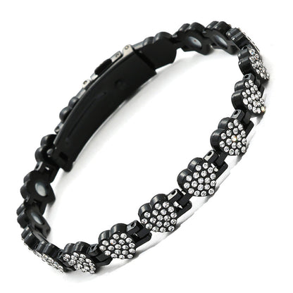 🔥 Sleva 60 % - Oslnivý magnetický měděný náramek ve tvaru srdce pro ženy! 💖✨ 99,99% čistá měď, magnety 3800 Gaussů a nastavitelný střih - elegantní, ideální jako dárek