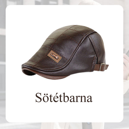 🎩Nový módní kožený baret