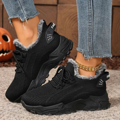 🔥Last Day Promotion 50% OFF - Women's plush cotton sneakers