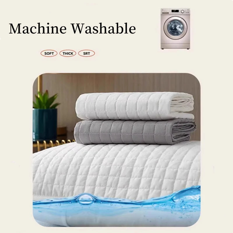 🔥 🔥Žlutý, odolný prošívaný povlak na polštář