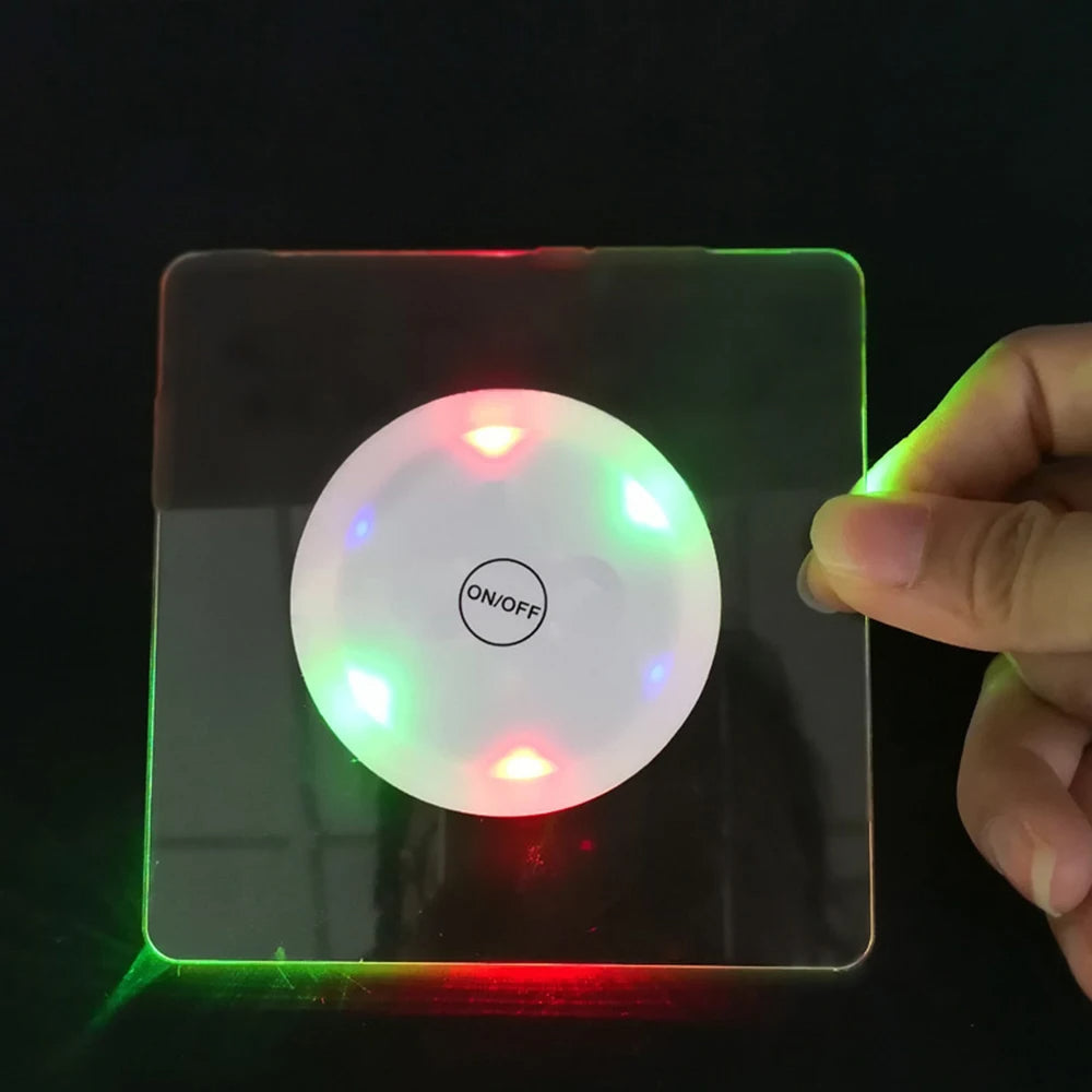 LED blikající horská dráha