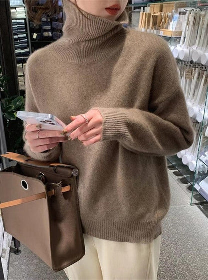 Měkký na dotek, volný svetr