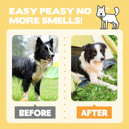 Jednorázové čisticí ubrousky na rukavice pro domácí mazlíčky | Bez oplachování, deodorizující a jemné s pětiprstým designem