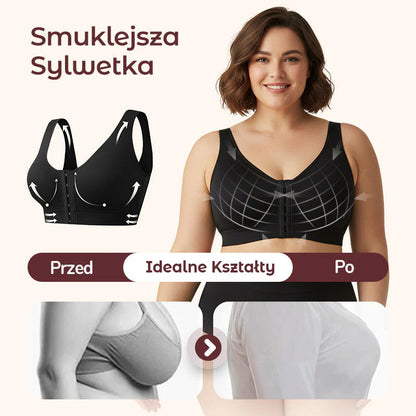 Dámská podprsenka bez kostic s předním zapínáním👙