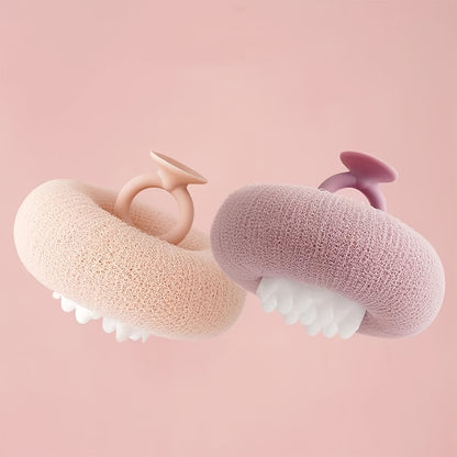 Sprchová koule s přísavkou na slunečnice, exfoliační houba