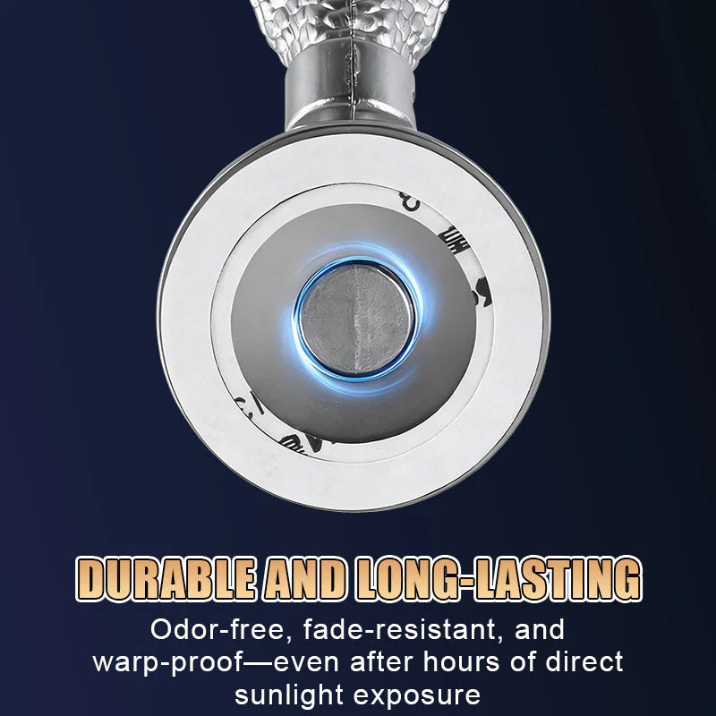 Páka startování auta ve tvaru hada s jedním tlačítkem