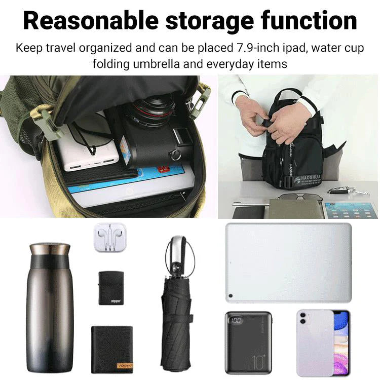 Nastavitelná náprsní taška z oxfordské látky👜