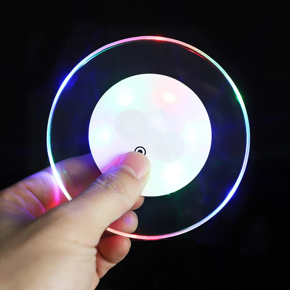 LED blikající horská dráha