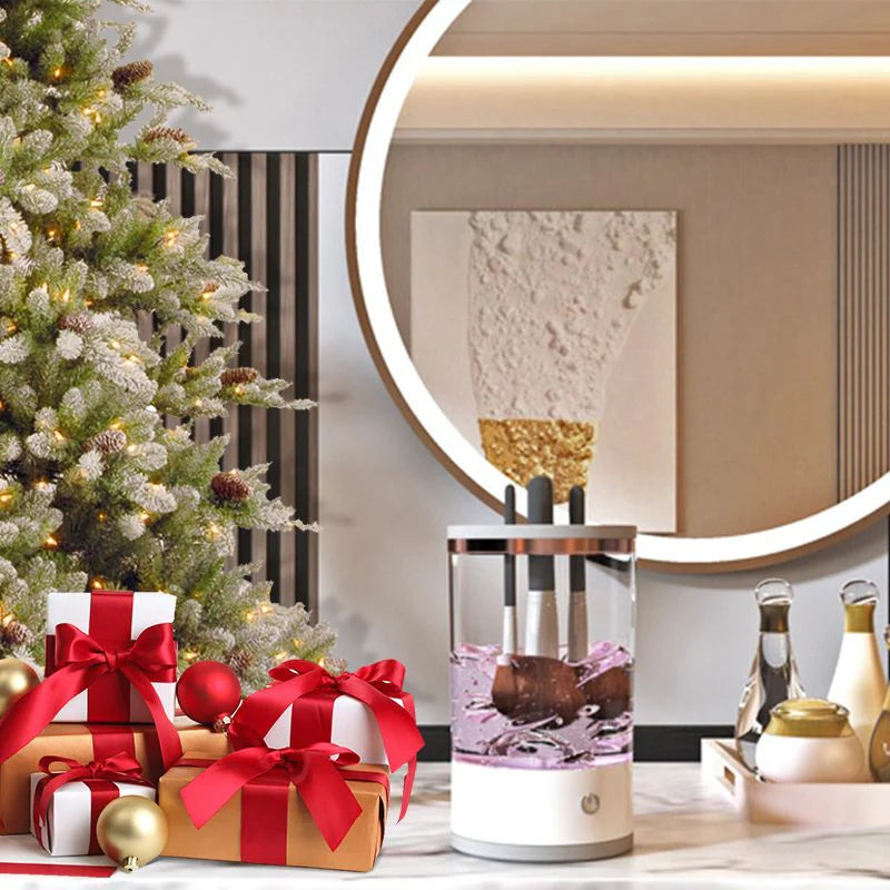 Elektrický čistič štětců na make-up🌈