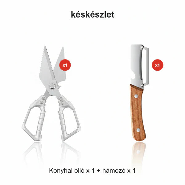 Multifunkční odolné kuchyňské nůžky