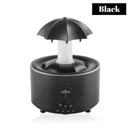 7barevný rotující aromaterapeutický zvlhčovač Raindrop