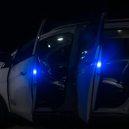 Univerzální LED výstražná magnetická senzorová blikající světla pro dveře auta