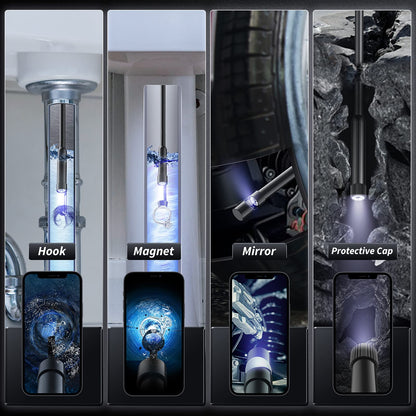 🔎 Endoskopická kamera typu Plug-and-Play – kompatibilní s Androidem, iPhonem a iPadem pro přímé připojení