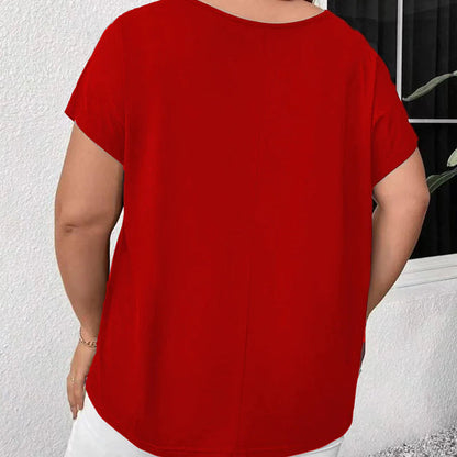 Dámska blúzka s výstrihom do V