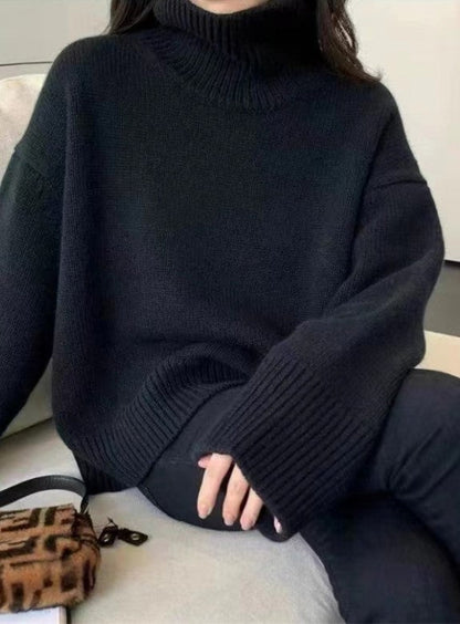 Měkký na dotek, volný svetr