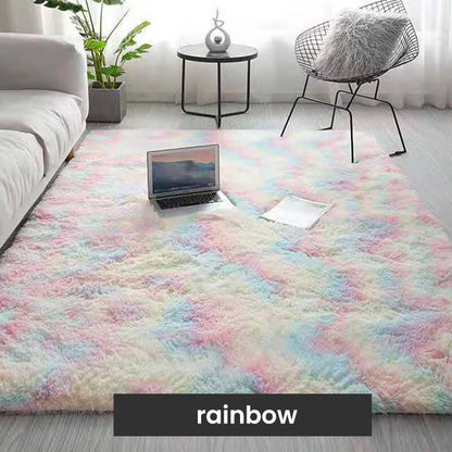 ⏳Časově omezená sleva 50 %⏰Plyšový koberec v odstínech šedé 🛋️
