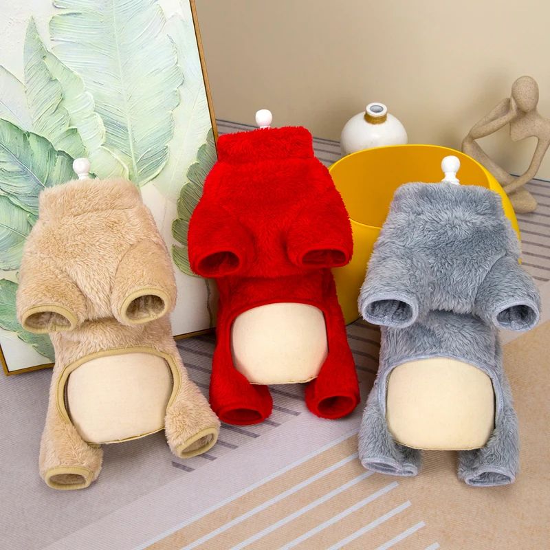 🐶Zimní kabát pro psa se zipem vzadu 🐶