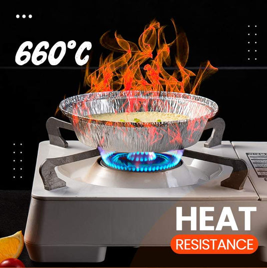 🍀Hliníková krabička odolná vůči oleji (grilování, pečení, vaření v páře)