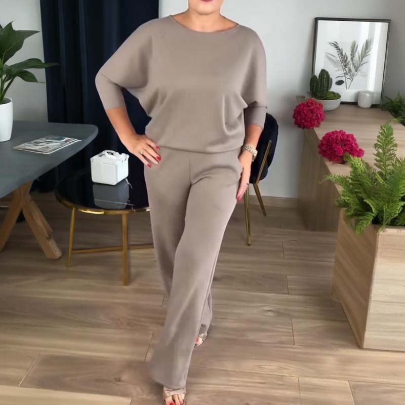 💝Elegantní třídílná sada s dlouhým kardiganem (zahrnuje blůzu a kalhoty)