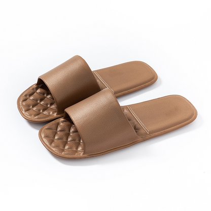 Skládací, protiskluzové jednorázové sprchové pantofle