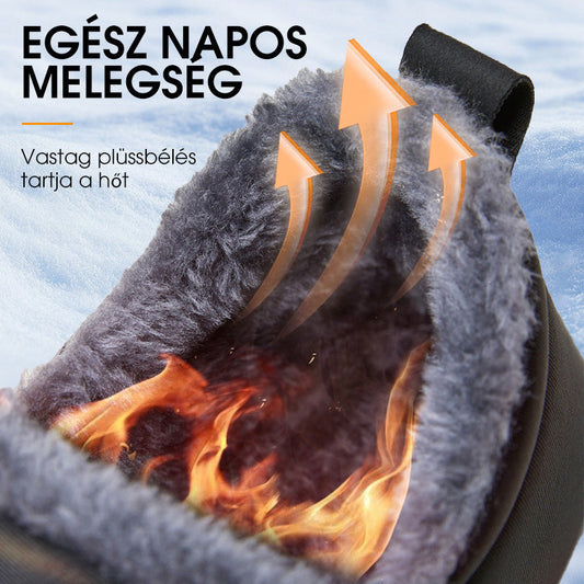 Silné zimní sněhule vyztužené plyšovou podšívkou