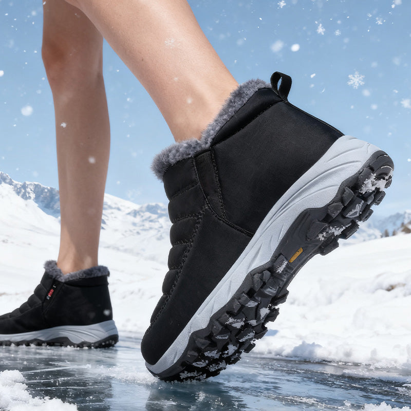 Silné zimní sněhule vyztužené plyšovou podšívkou