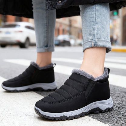 Silné zimní sněhule vyztužené plyšovou podšívkou