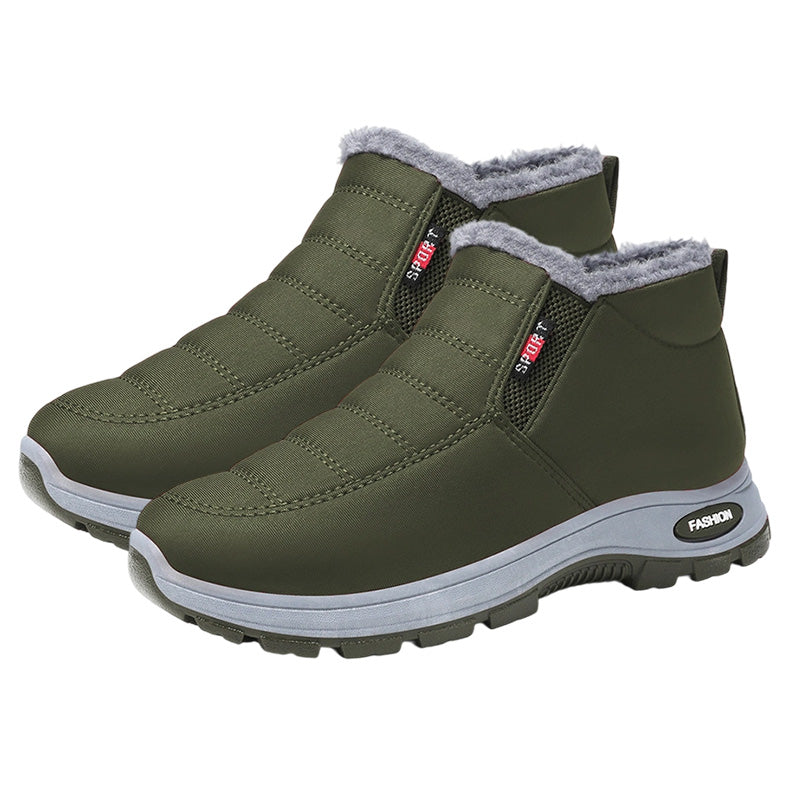 Silné zimní sněhule vyztužené plyšovou podšívkou